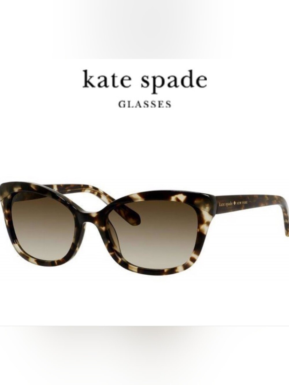 Kate Spade AMARA/S Sunglasses Tortoise 55mm Women New